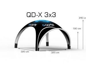 QD-X dome 3x3