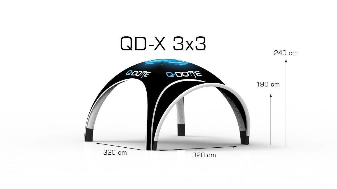 QD-X dome 3x3